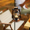 Portable retro rechargeable atmosphere lamp for camping and parties