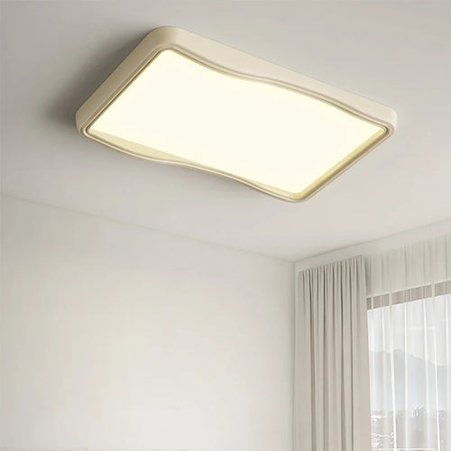 Full spectrum ceiling light with eye protection and smart wood grain
