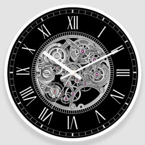 American restaurant retro silent quartz wall clock