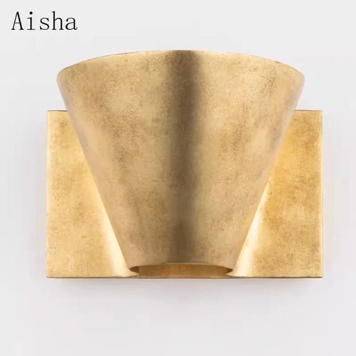 American retro wall light for elegant and warm lighting - vue 3 sur 7