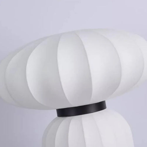Silk table lamp wabi-sabi style for living room bedroom creative decor kitchen dining designer lighting - vue 7 sur 7