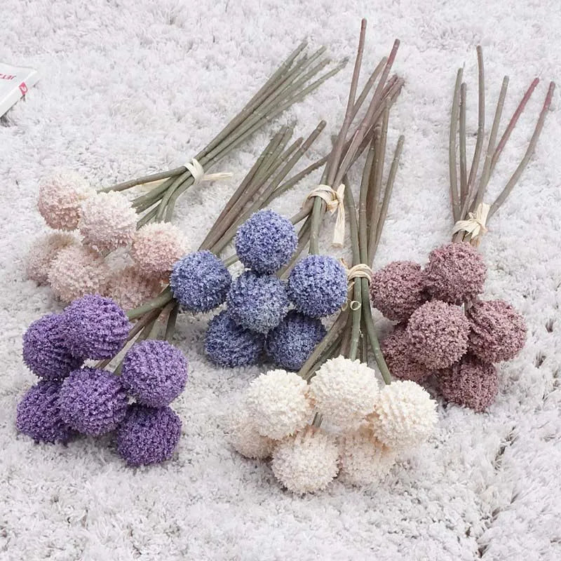 Silk artificial flower bouquet for decor and events