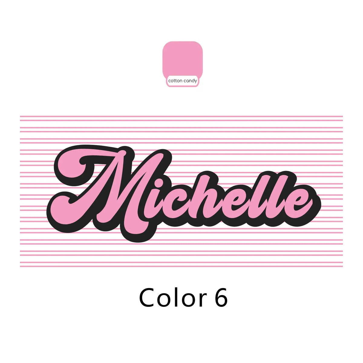 Personalised retro striped beach towel hippie style