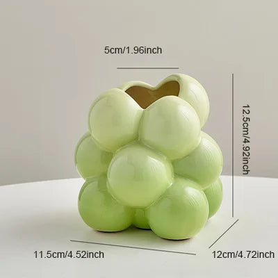 modern ceramic vase for elegant floral decoration
