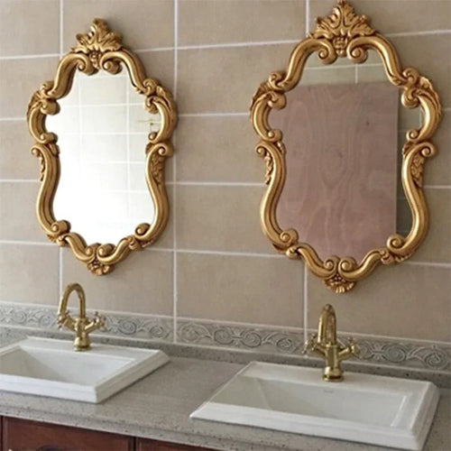 decorative wall stickers for irregular mirrors to stick on - vue 3 sur 8