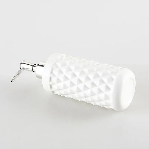 elegant design ceramic disinfectant and soap dispenser - vue 5 sur 6