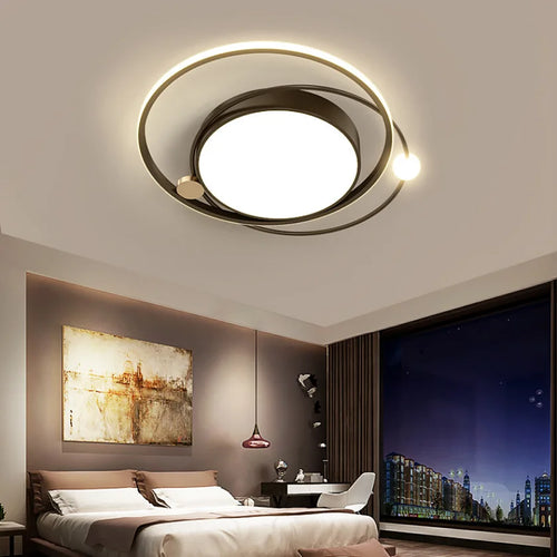 Modern nordic gold chandeliers - vue 7 sur 9