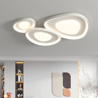 Modern minimalist LED chandelier with blue light eye protection