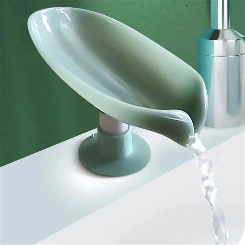leaf shaped soap dispenser for kitchen and bathroom
