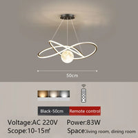 Round design LED pendant ceiling light