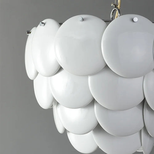 Contemporary ceramic chandelier nordic modern style - vue 7 sur 10