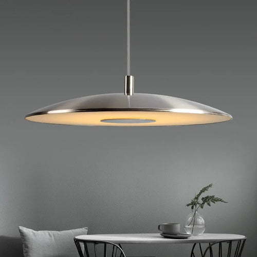 Nordic iron design LED pendant light for elegant interiors - vue 6 sur 6