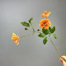 Artificial silk daisy for indoor decoration