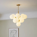 Luxury glass LED pendant light, ideal for restaurants
