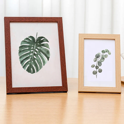 Hanging wooden photo frame for decoration and gifts - vue 4 sur 18