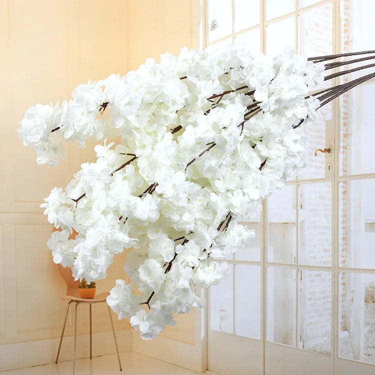 Artificial cherry blossom flowers for wedding decoration and DIY - vue 10 sur 11