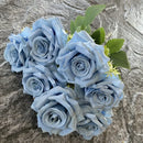 Decorative artificial rose bouquet for events and venues