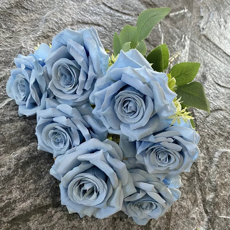 Decorative artificial rose bouquet for events and venues - vue 10 sur 15