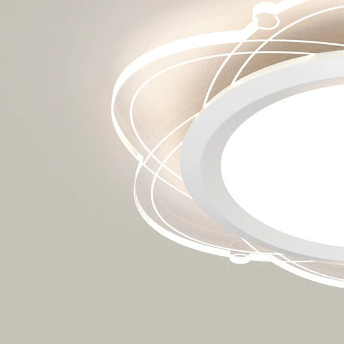 Modern ceiling lights with infrared motion sensor - vue 6 sur 9