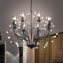 Design crystal LED chandelier for an elegant and modern interior