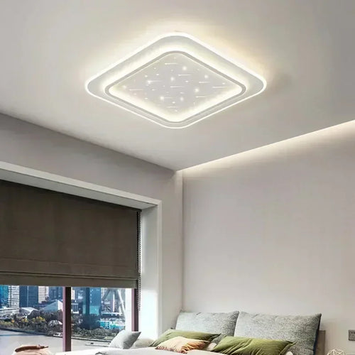 Modern LED ceiling light for elegant interior decoration - vue 5 sur 11
