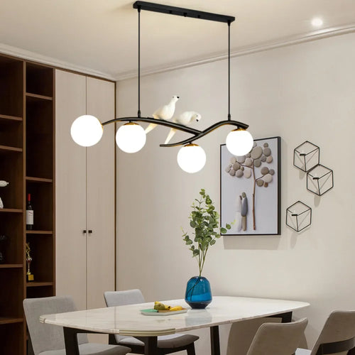 Modern Scandinavian bird pendant light decorative winfordo - vue 7 sur 18