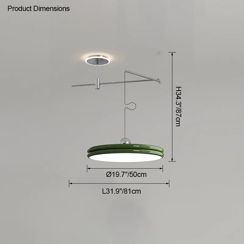 Modern table lamp for reading and dining - vue 22 sur 24