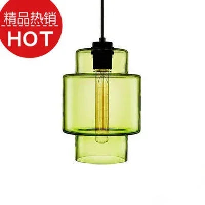 Modern transparent glass pendant chandelier with elegant design - vue 17 sur 28