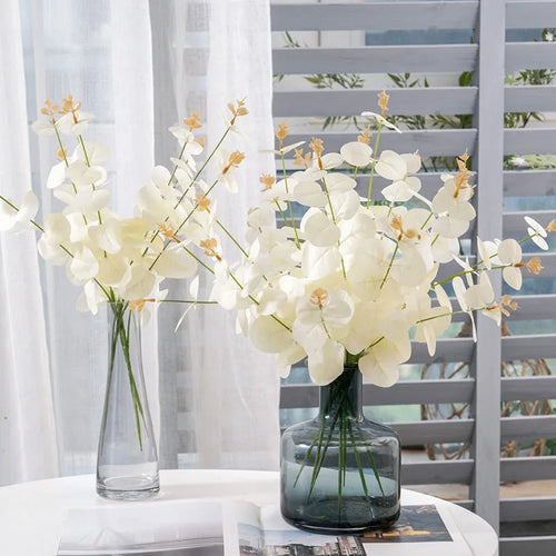 Artificial eucalyptus leaves and flowers for decorations and floral arrangements - vue 2 sur 7