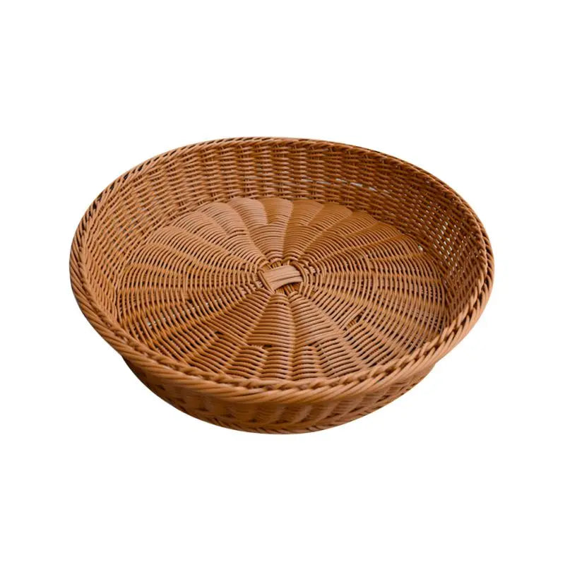 handwoven basket for fruit and vegetables storage and picnic - vue 14 sur 29