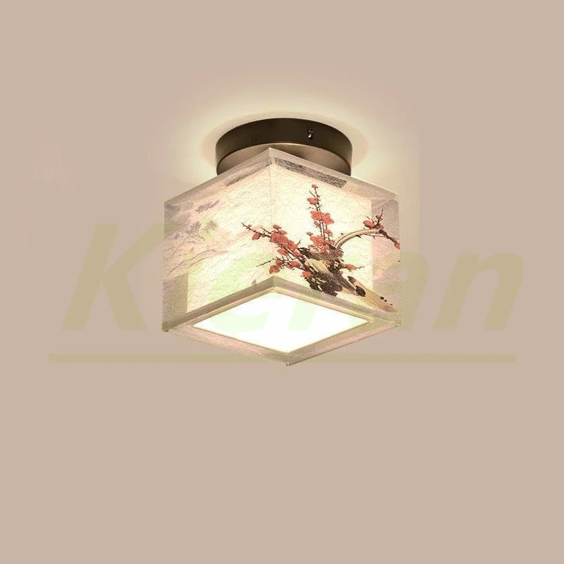 Modern lotus bird LED ceiling light for hotel decoration - vue 16 sur 30