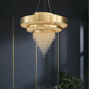 Modern art design gold crystal chandelier for luxurious decor
