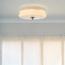 designer glass ceiling light for elegant modern lighting