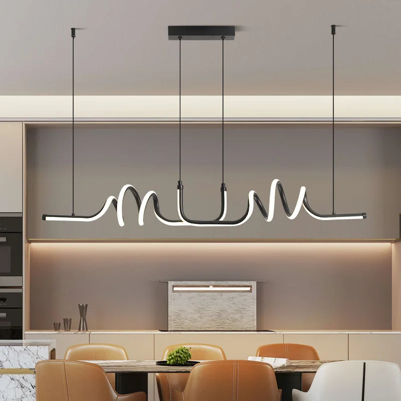 Modern minimalist pendant light for decorative indoor lighting