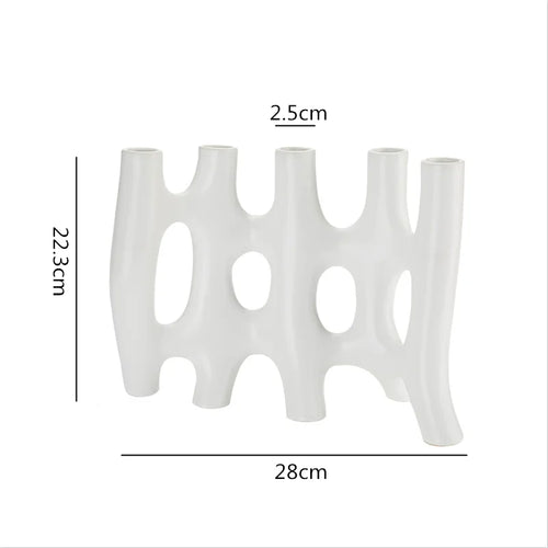 creative ceramic vase for modern decor - vue 9 sur 9
