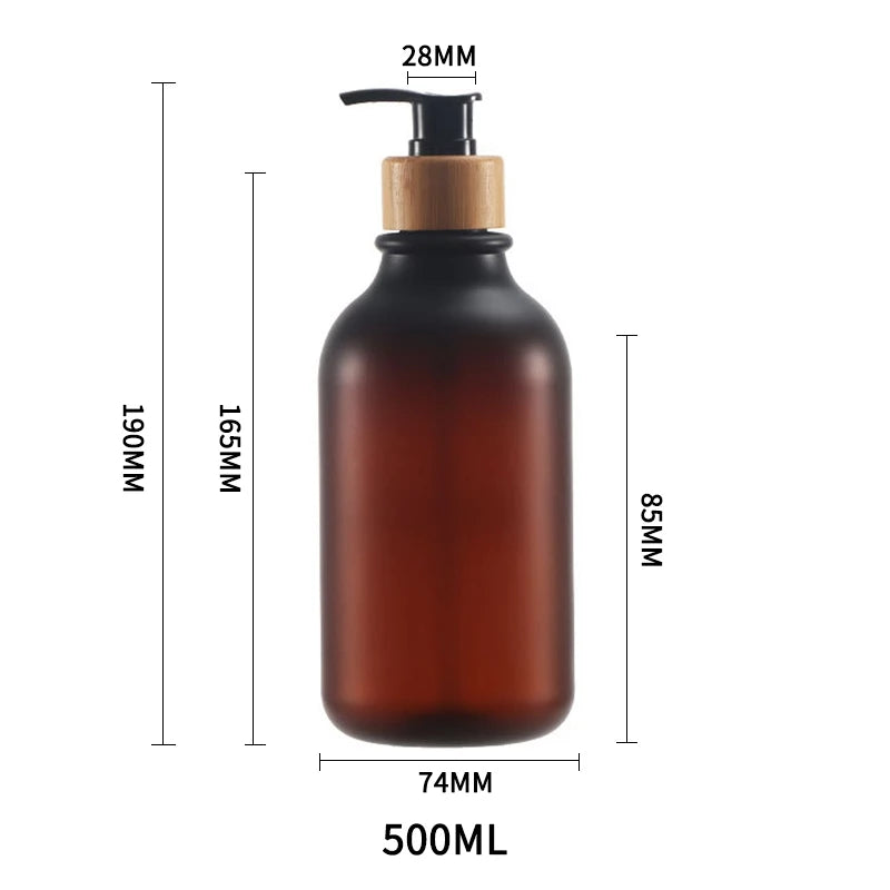 refillable pump bottle for shampoo and shower gel - vue 32 sur 33