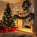 138 LED curtain string lights for Christmas and celebrations