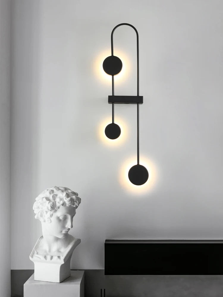 Minimalist nordic wall light for creative and modern interiors