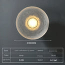 Modern round LED wall light for indoor and outdoor decoration