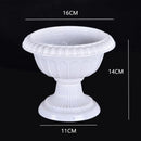 Roman plastic flower pot retro romantic style for events
