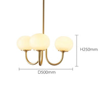 Nordic simple gold designer chandelier