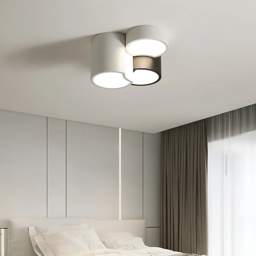 Nordic creative acrylic LED ceiling light for indoor decorative lighting - vue 5 sur 8