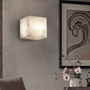 Cubical marble wall light for modern interiors