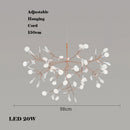 Creative stainless steel and acrylic chandelier for interior decoration