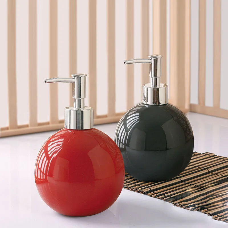 shower gel and hand soap bottle bathroom accessories