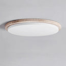 Modern travertine style LED ceiling light for living room, hallway, restaurant