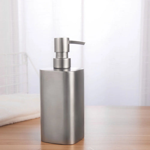 stainless steel soap dispenser for bathroom - vue 9 sur 11
