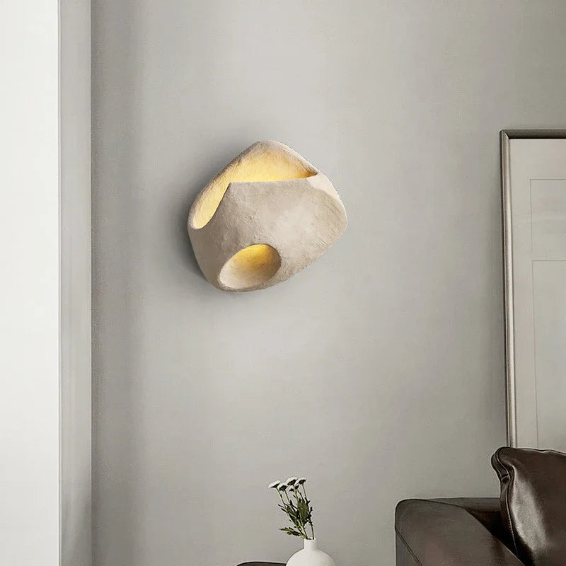 Premium creative cement wall light - vue 3 sur 9