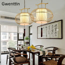 Chinese style LED pendant light for modern interior decoration