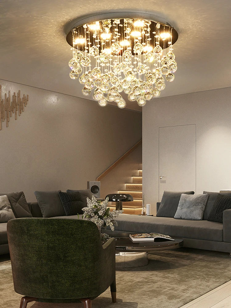 Modern crystal chandelier for luxury lighting